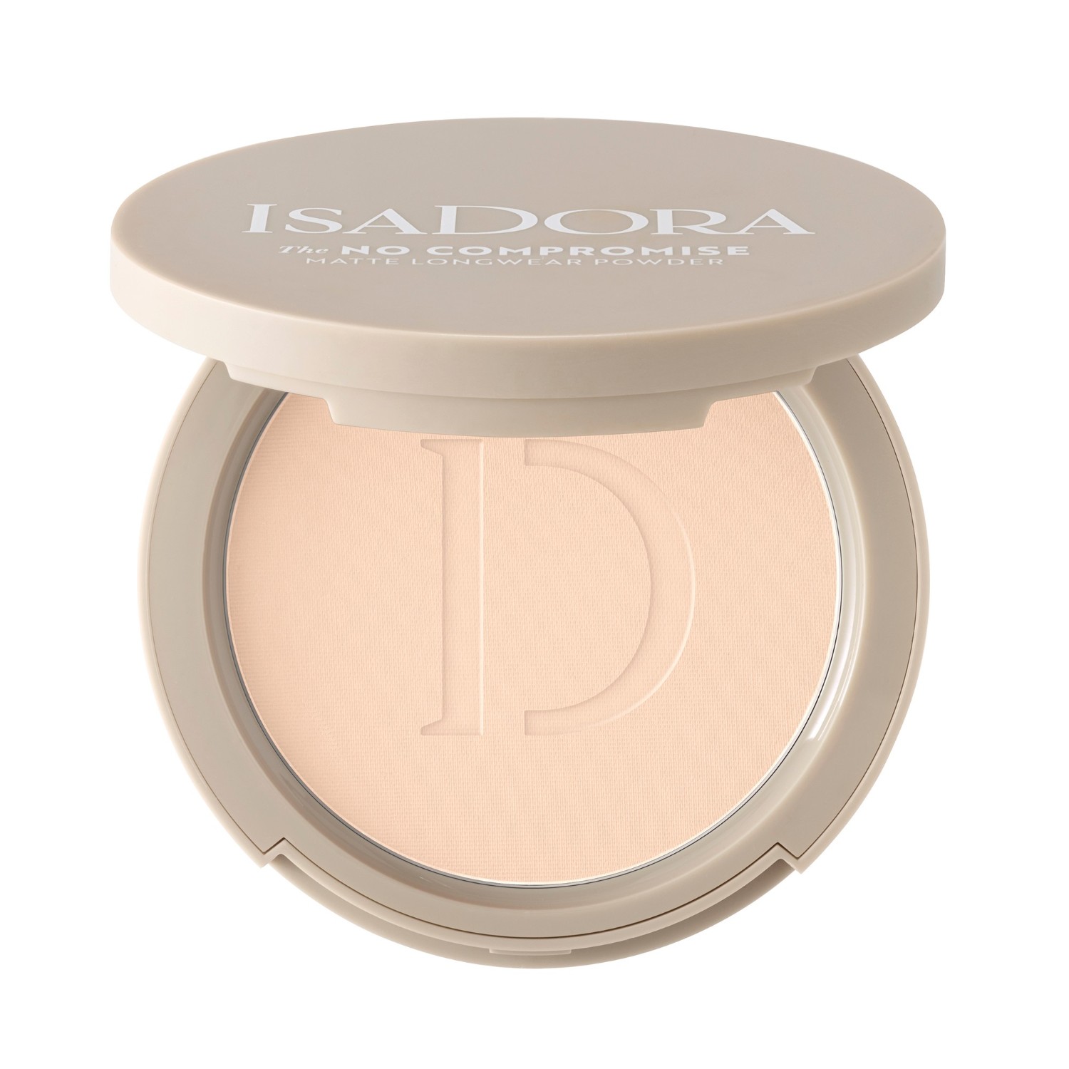

Пудра для лица the no compromise matte longwear powder Isadora, 60 - neutral porcelain, вес 7 гр.