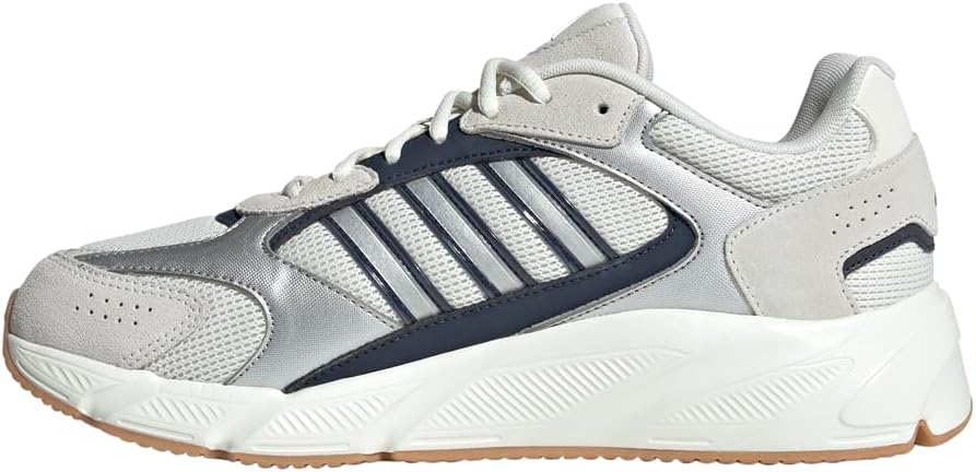 Мужские кроссовки Adidas CrazyChaos 2000, слоновая кость/матовое серебро/чернильный — фото 3