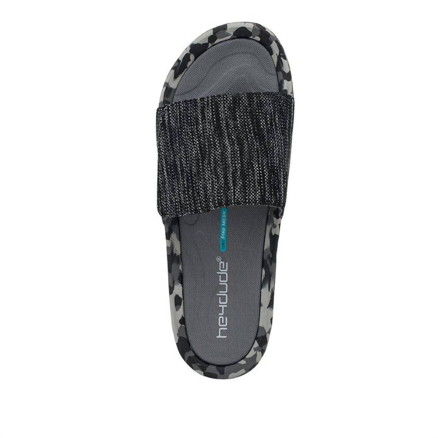 Мужские молодежные сандалии Phoenix в цвете Dark Quarry Camo Hey Dude, Dark Quarry Camo — фото 4