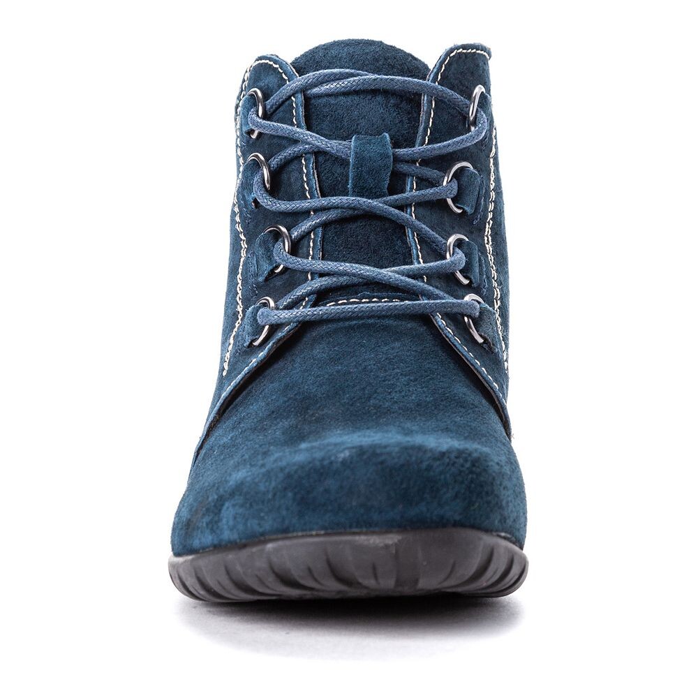 Женские водостойкие ботильоны Propet Delaney, цвет Black Suede — фото 4
