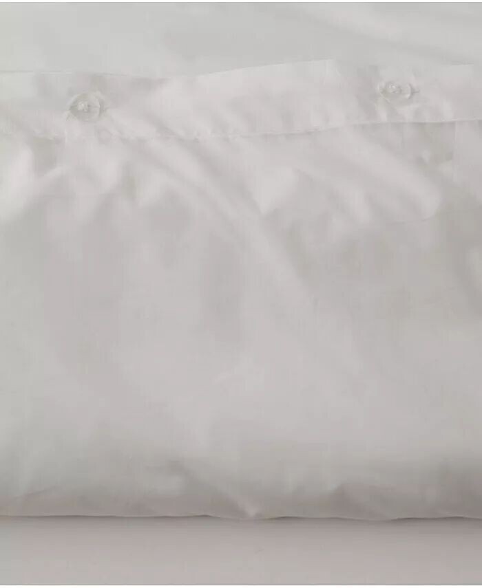 

Пододеяльник из хлопкового перкаля Cool-Air - Twin/Twin XL Pact, белый