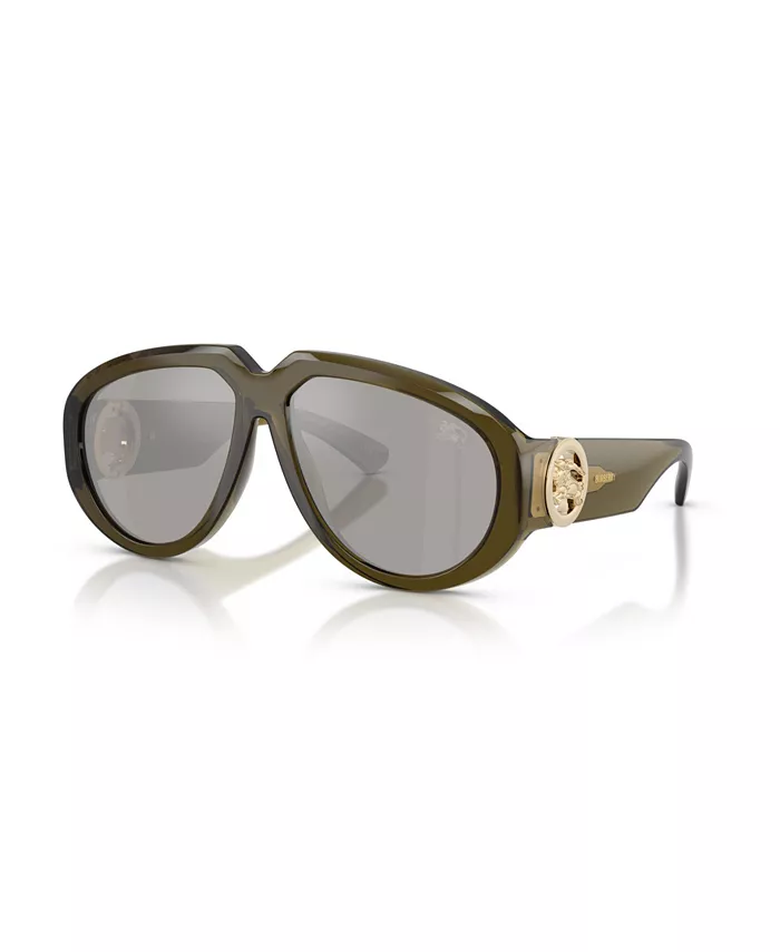 

Женские дизайнерские солнцезащитные очки, BE4479U Burberry, зеленый