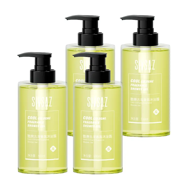 

Мужской гель для душа Cool Fragrance ароматный очищающий увлажняющий глубокое очищение освежающий 500мл/бутылка SIVSAZ