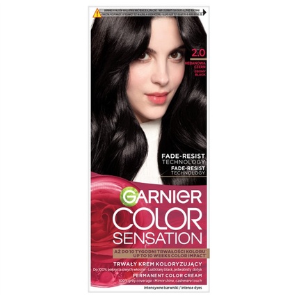 

Крем-краска для волос Color Sensation 2.0 Эбони-черный Garnier