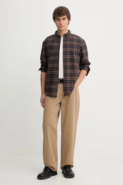 Рубашка с узором AUTHENTIC BUTTON DOWN Levi's, коричневый — фото 2