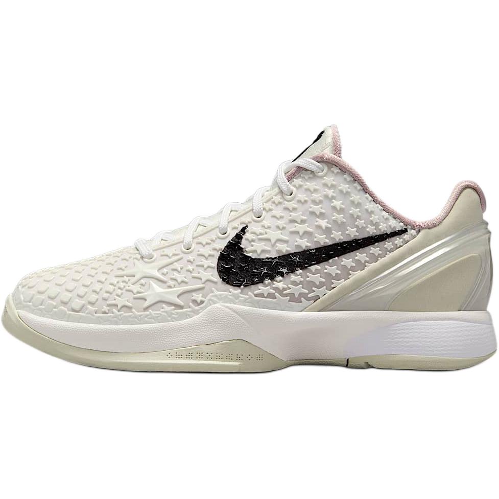 

Детские баскетбольные кроссовки Zoom Kobe 6 с противоскользящей подошвой и износостойким верхом Nike, белый