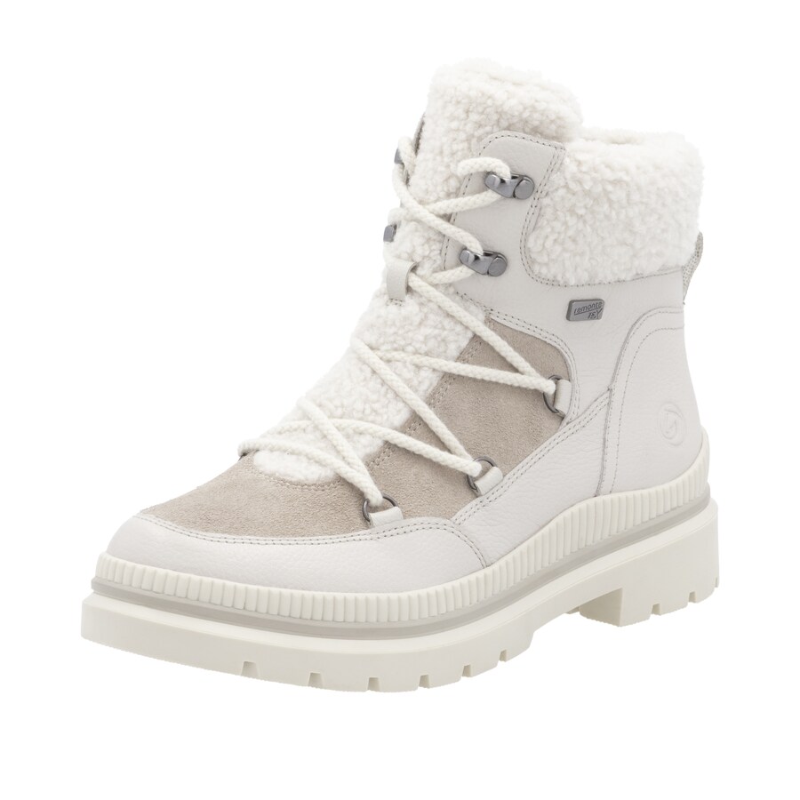 Ботинки на шнуровке REMONTE, Wool white