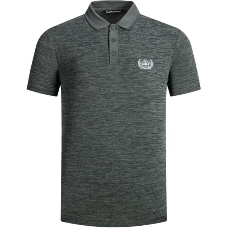 

Мужская рубашка-поло с коротким рукавом Emporio Armani, зеленый