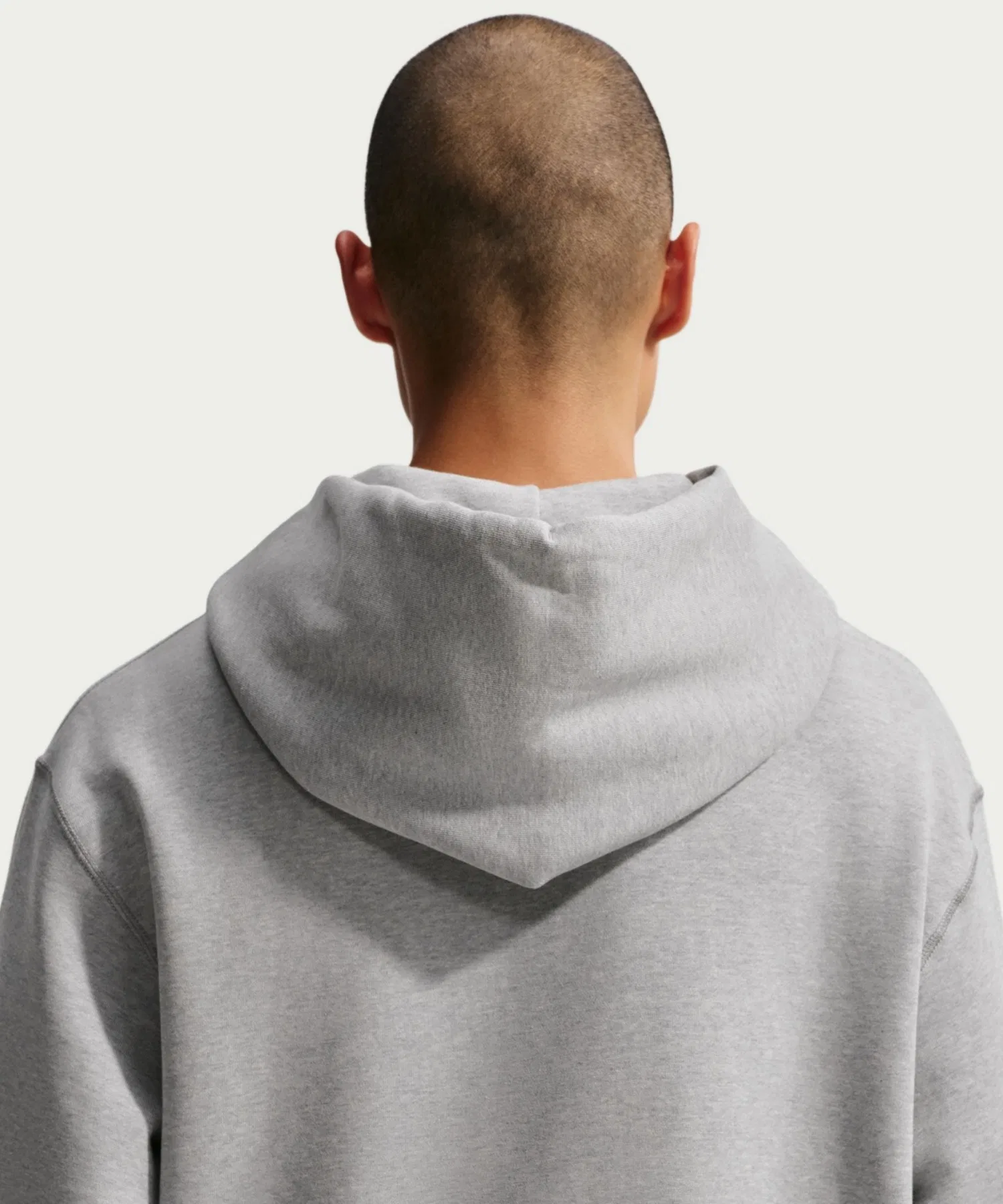 Толстовка Nike SB Fleece Pullover Skate Hoodie IF0656-012 Wolf Grey — фото 2
