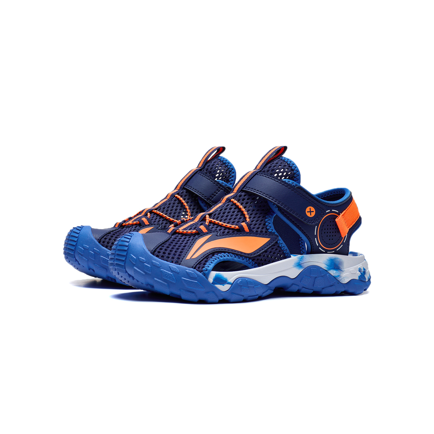 LINING YOUNG Спортивная коллекция breathable низкие сандалии blue детские — фото 4