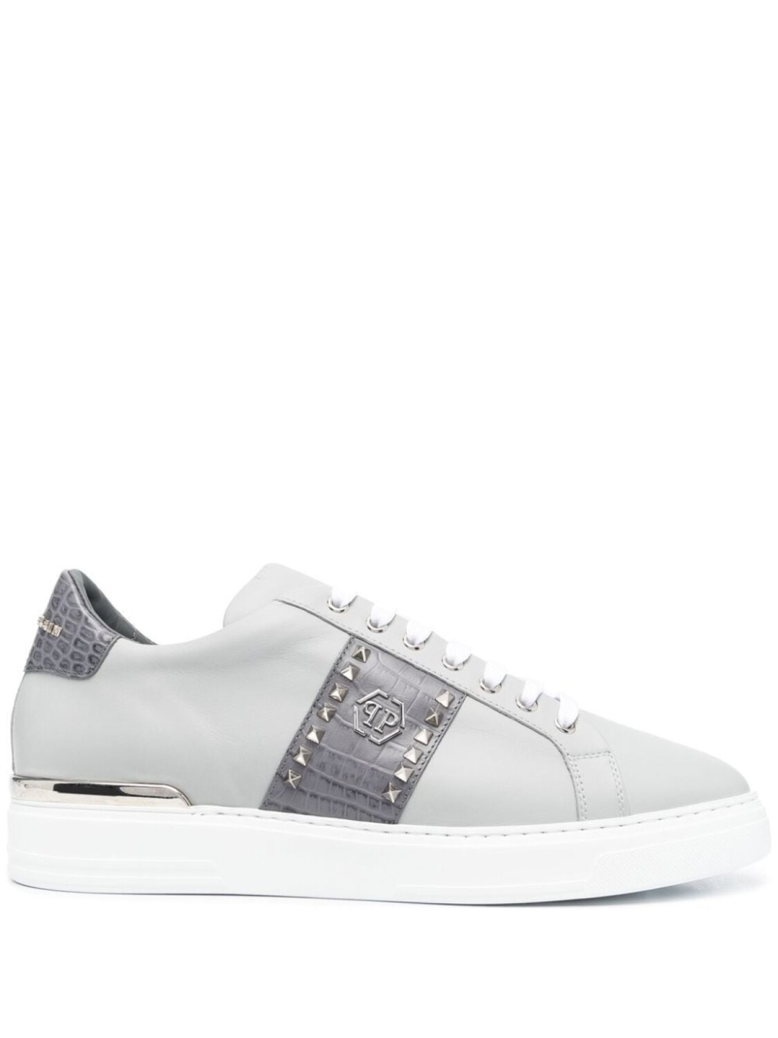 

Philipp Plein кроссовки The Plein Original TM, серый