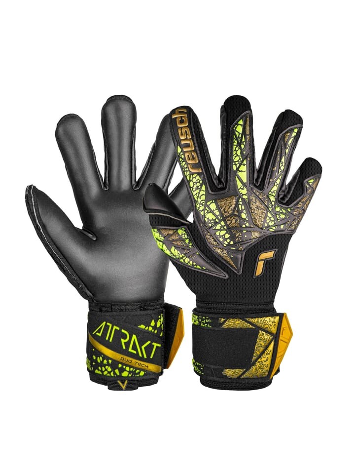 

Перчатки Reusch, цвет 7739 black/gold/yellow/black