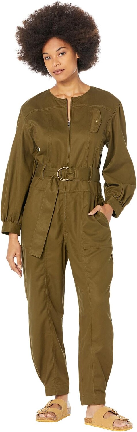 

Комбинезон Madewell Tapered-Leg Jumpsuit, цвет Golden Spinach