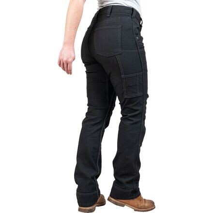 

Брюки Britt Utility женские Dovetail Workwear, цвет No Fade Black Canvas