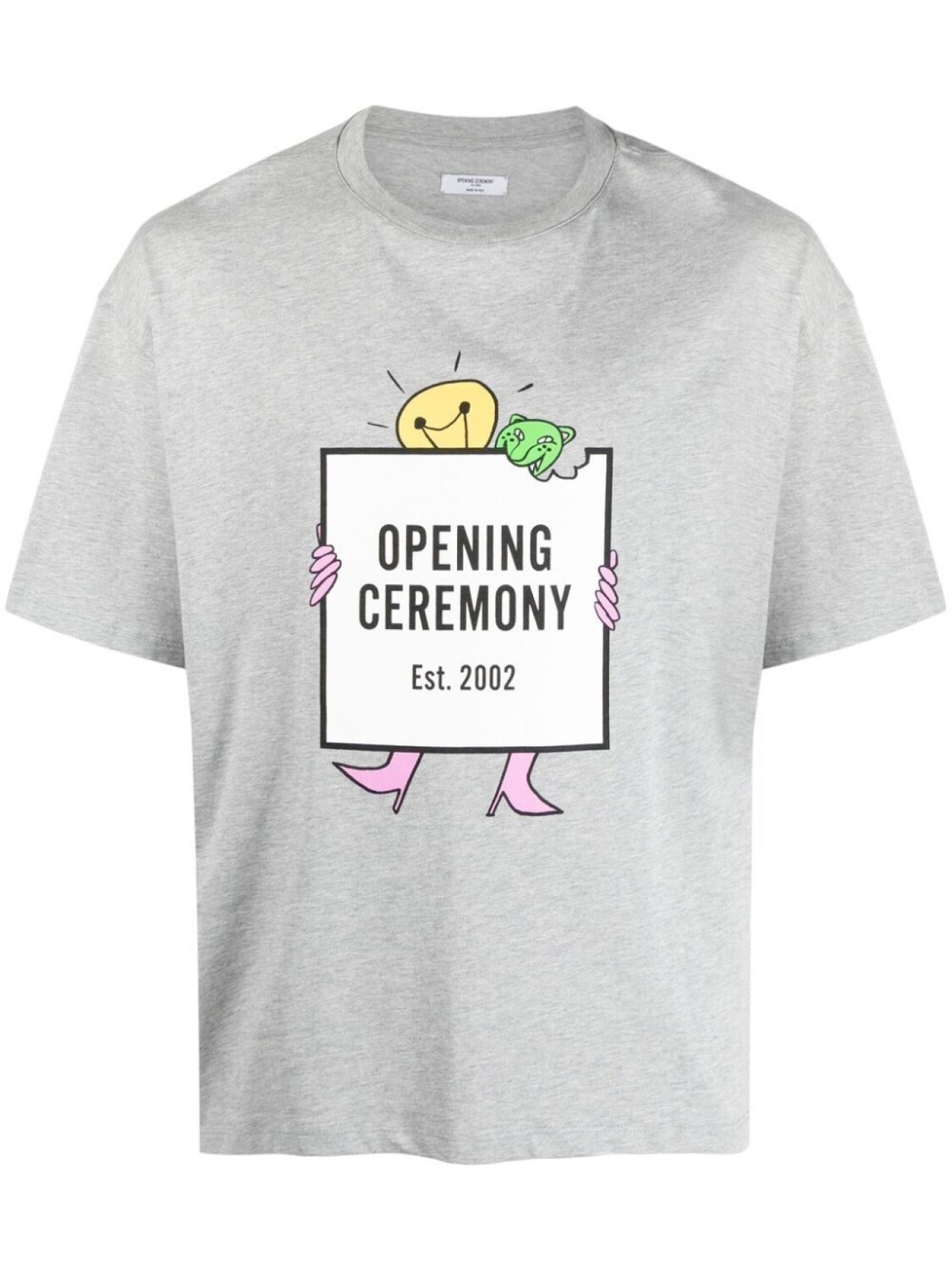 

Opening Ceremony футболка с логотипом, серый