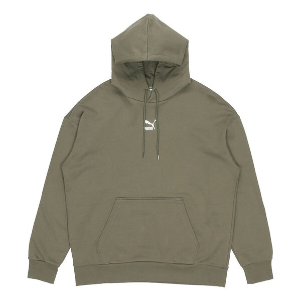 

Толстовка logo printing knit sports green Puma, зеленый