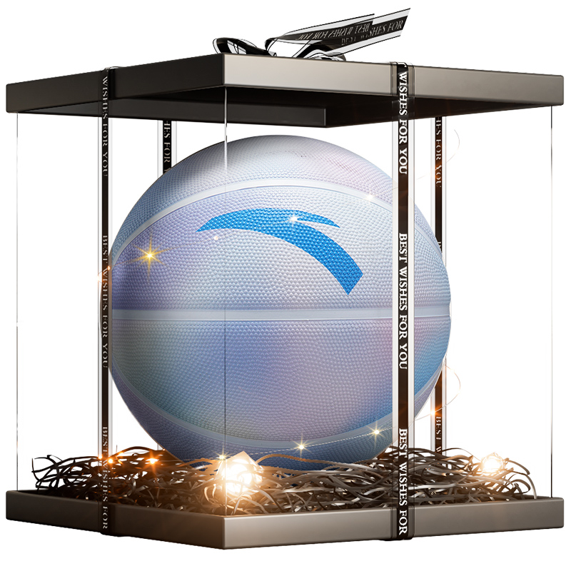 

ANTA Китайский резиновый баскетбольный мяч градиент blue размер 5/7 тренировочный соревновательный unisex