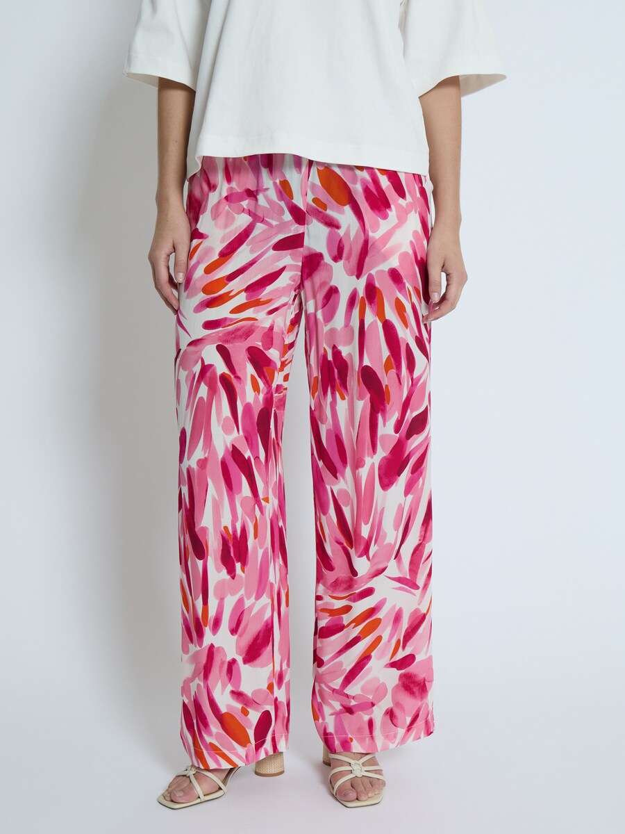 

Широкие брюки DESIRES Macie, Pink/Light pink