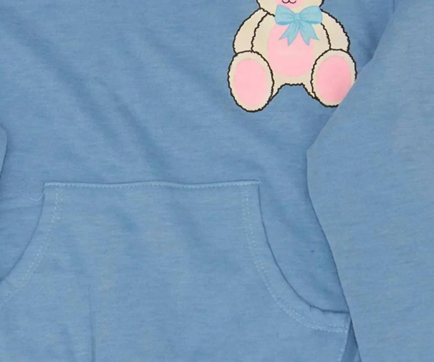 Firehouse Детская толстовка Tessa Teddy Pocket Hoodie, цвет ледяной голубой — фото 2