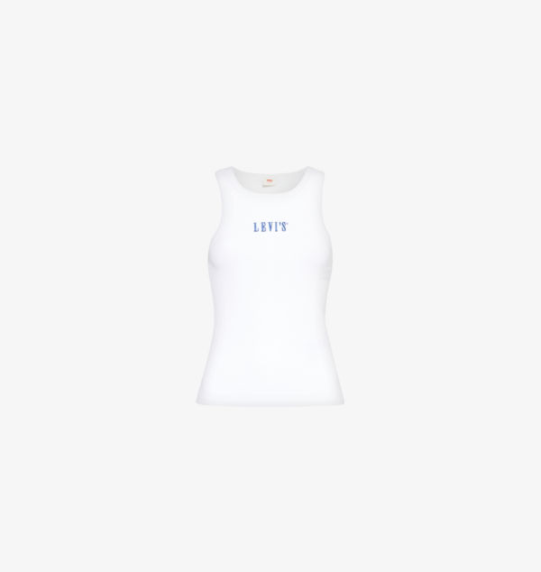 

Топ из хлопкового трикотажа в рубчик Gemini Levis, цвет tank serif 1873