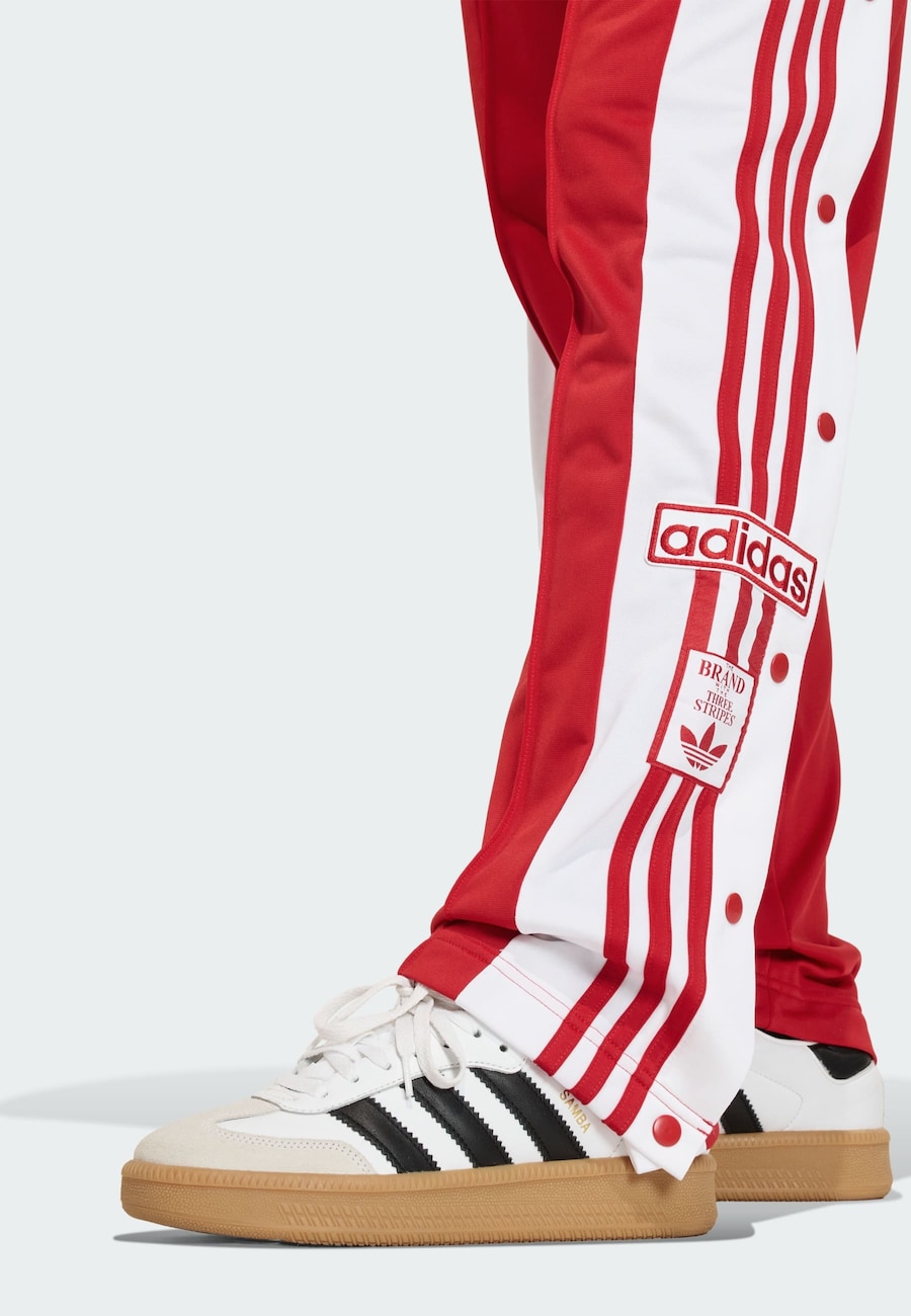 Брюки свободного кроя ADIDAS ORIGINALS Adibreak, ярко-красный — фото 4
