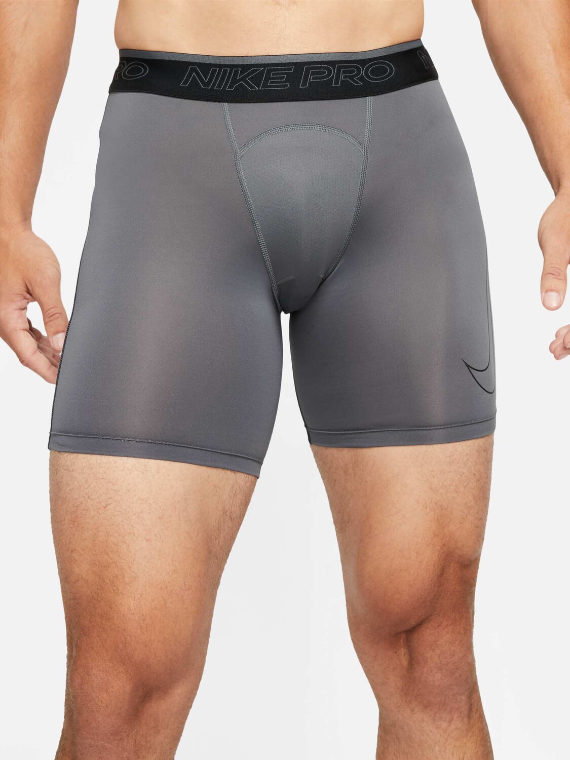 

Тайтсы Nike M NP DF SHORT, серый
