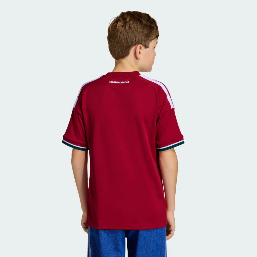 Детская домашняя футболка adidas Hungary 26, Team Victory Red — фото 4