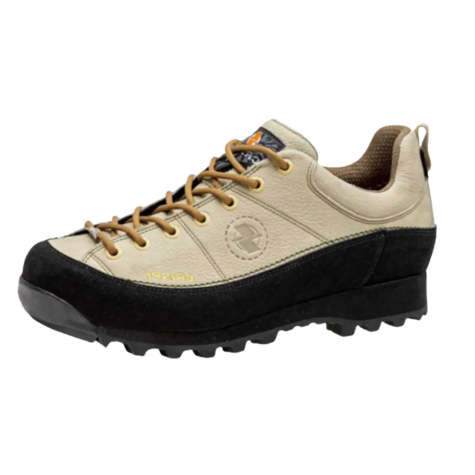 CRISPI Кроссовки Monaco GTX с низким верхом, дышащие, водонепроницаемые, противоскользящие, унисекс, коричневые