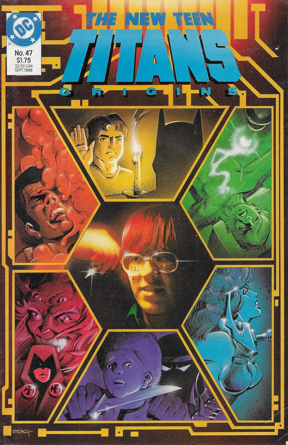 

The New Teen Titans, No. 47, Sept. 1988, Past Tense (DC Comics)