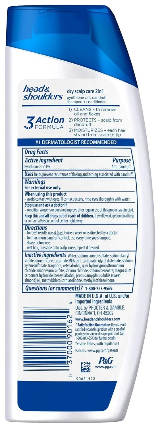 Шампунь-кондиционер Head & Shoulders 2-в-1 против перхоти Head & Shoulders — фото 2