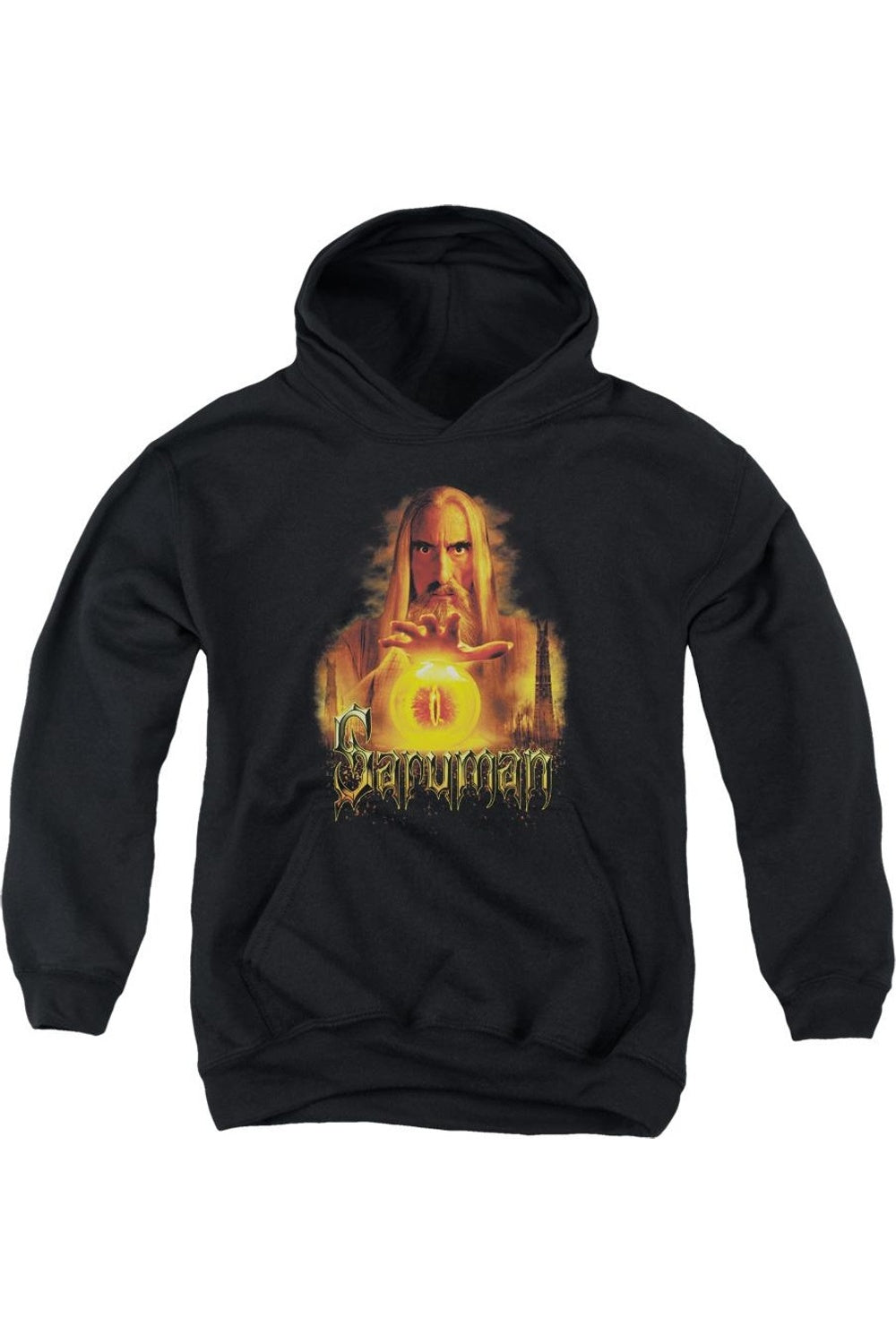 

Толстовка с капюшоном Lord Of The Rings "Саруман" для молодежи Gildan, черный