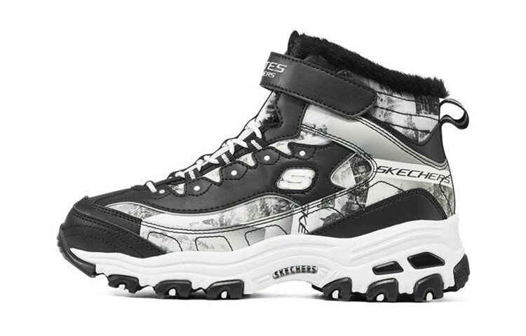 

Кроссовки детские серии D"LITES GS High-top, черные/белые Skechers