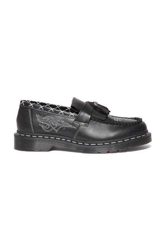 

Кожаные лоферы Adrian Gothic Americana Dr. Martens, черный