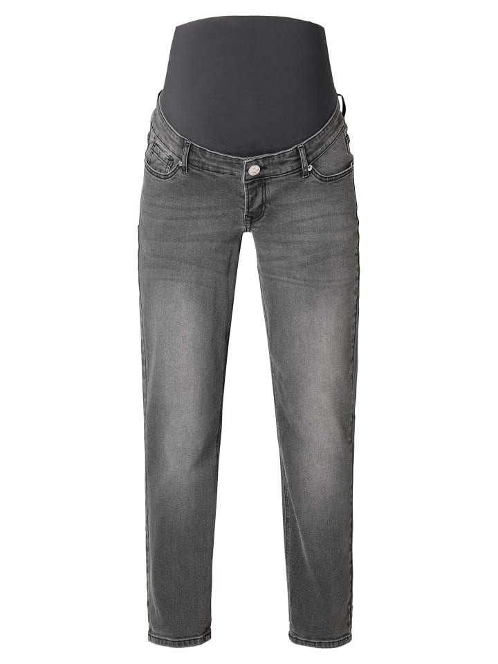 

Джинсы Mom Fit 7/8 Azua из серого денима Noppies