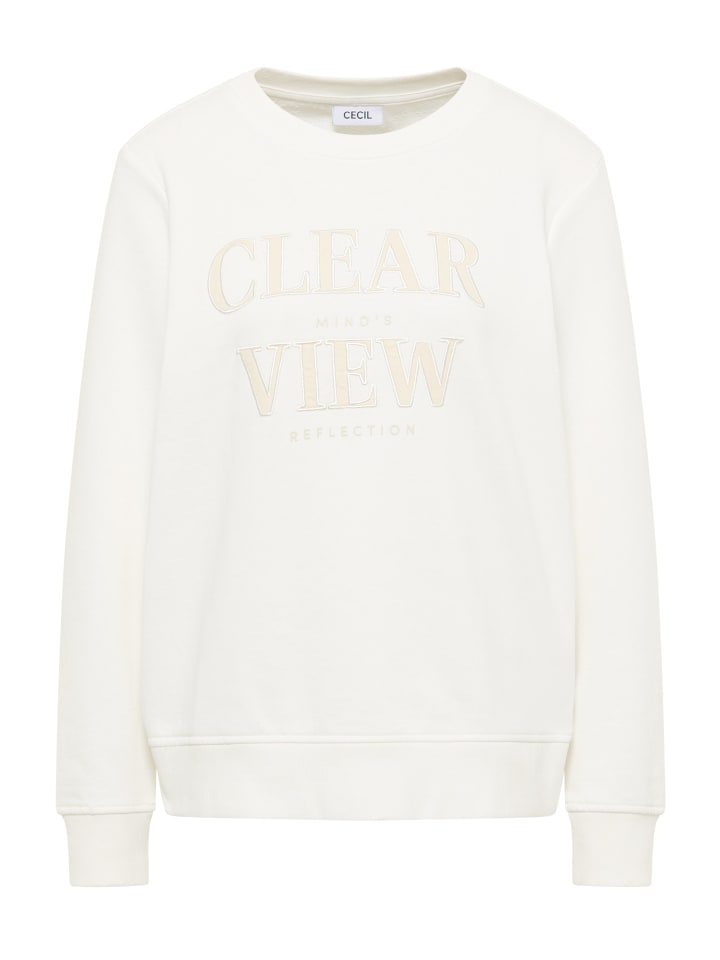 

Cecil Белая толстовка с надписью