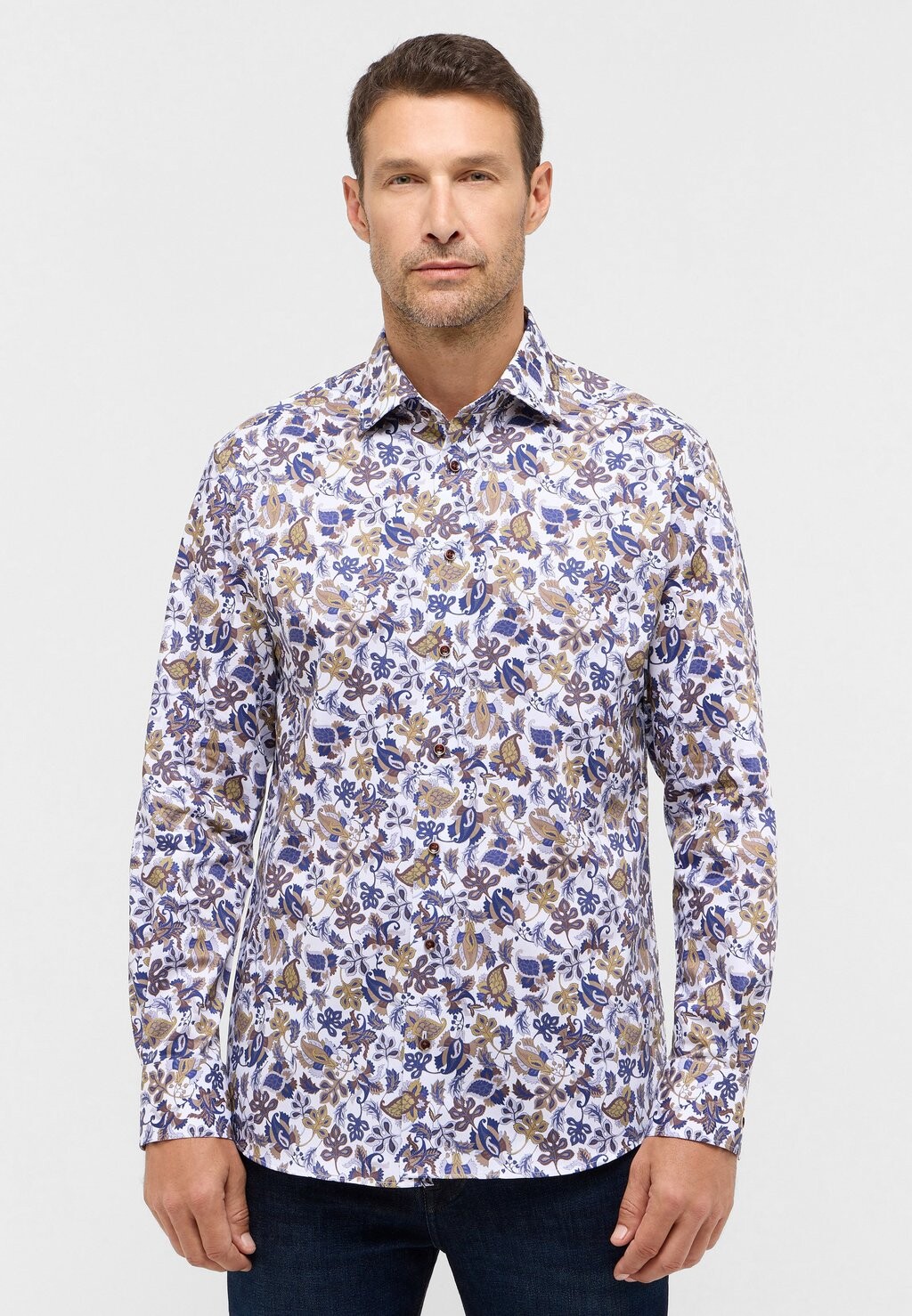 

Рубашка MODERN FIT Eterna, желтый