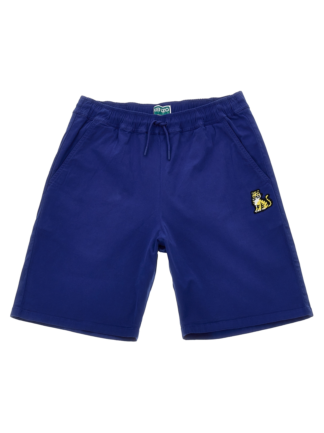

Вышитые бермуды Kenzo Kids, синий