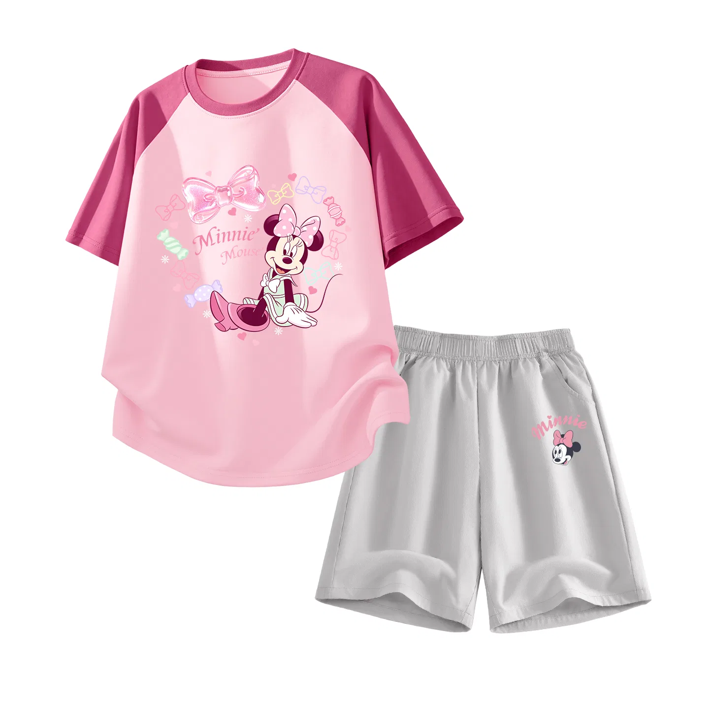 Детский костюм для активного отдыха Disney Kids Casual Sportswear красный