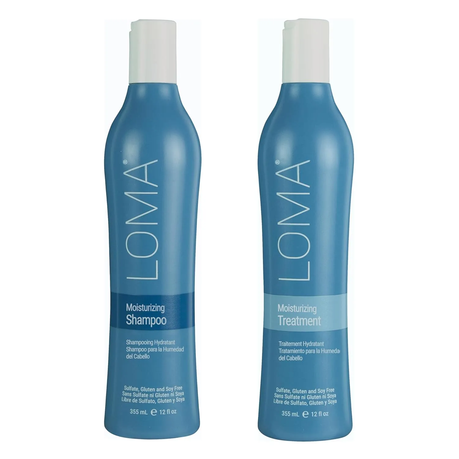 Увлажняющий шампунь и средство для ухода за волосами Loma Hair Care 355 мл (.)