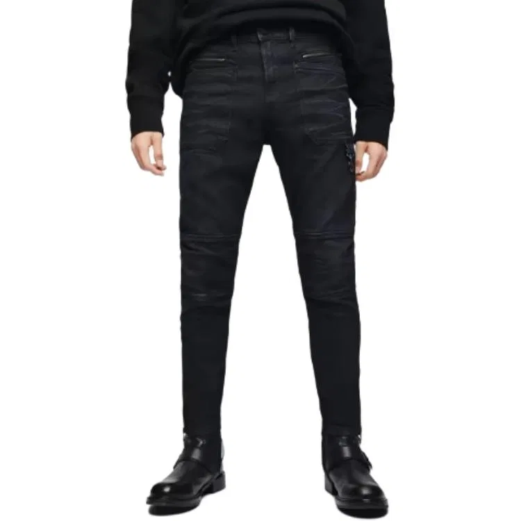 Джинсы мужские black moderate slim fit DIESEL