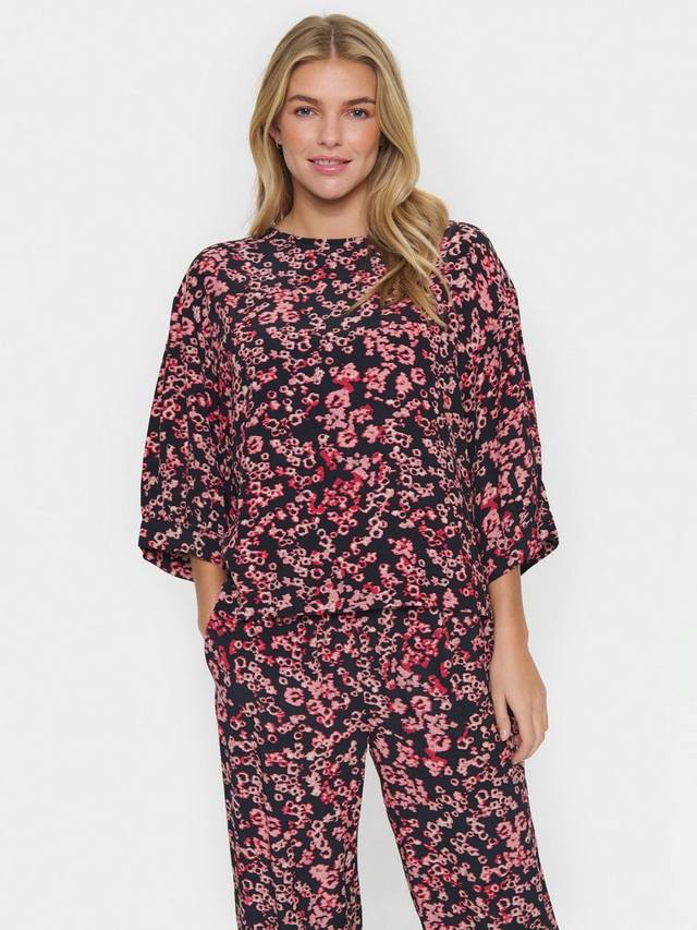 

Jeah топ с цветочным принтом Saint Tropez, Black/Multi