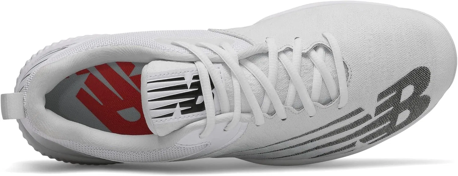 Мужские бейсбольные кроссовки New Balance FuelCell 4040 V6 с формованной подошвой, White — фото 4