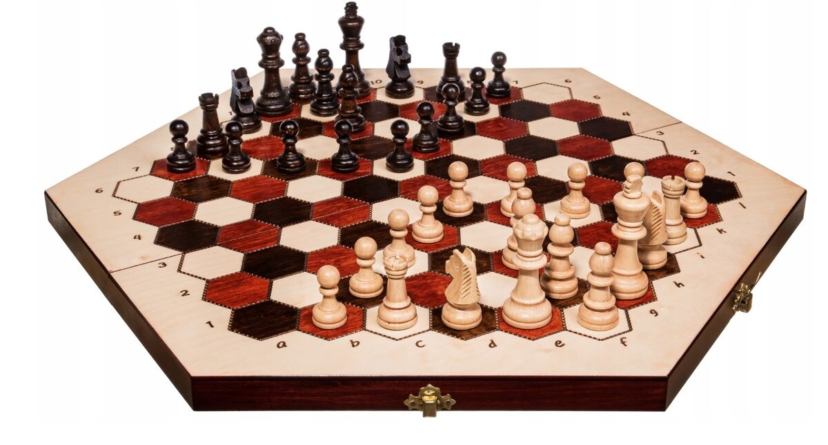 

Gliński Hexagonal Chess/ деревянные шахматы/ Производитель Szachy Żurek