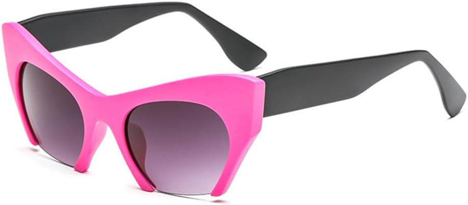 

Солнцезащитные очки UV400 - "кошачий глаз" с двойным градиентом цветов, подходят для женщин и мужчин, для бега и занятий спортом на открытом воздухе UYPTK, Rose Black Grey