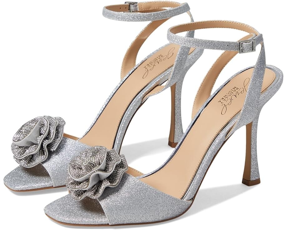 

Туфли Jewel Badgley Mischka Vida, серебряный
