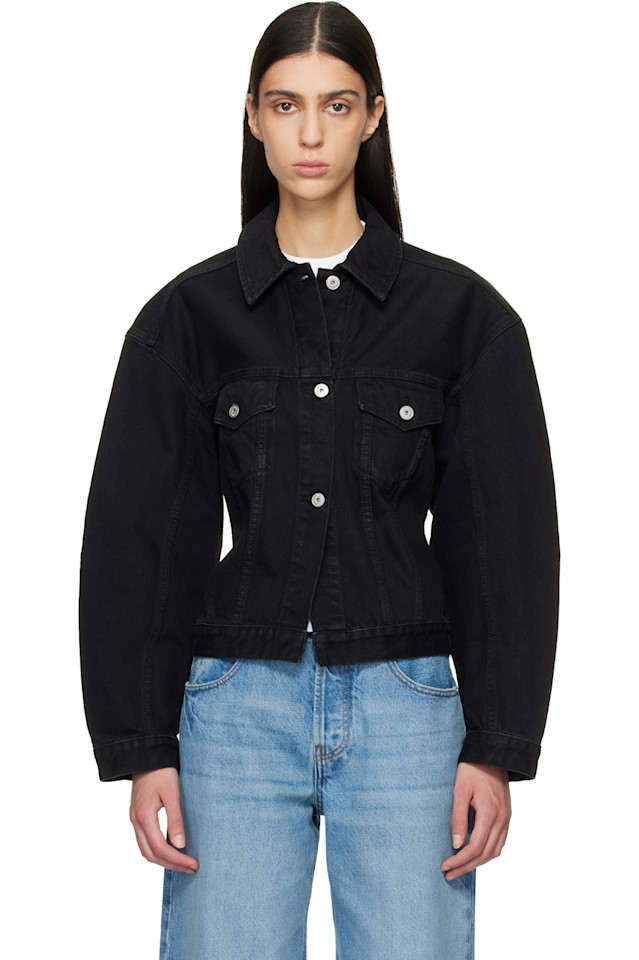 

Джинсовая куртка Le paysan 'the de-nîmes' Jacquemus, черный