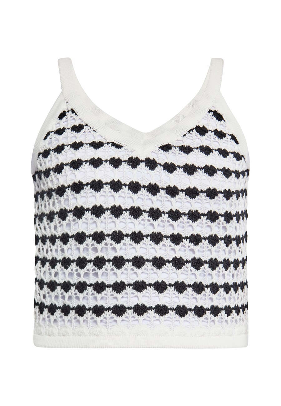 

Вязаный топ IZIA Knitted Top, белый