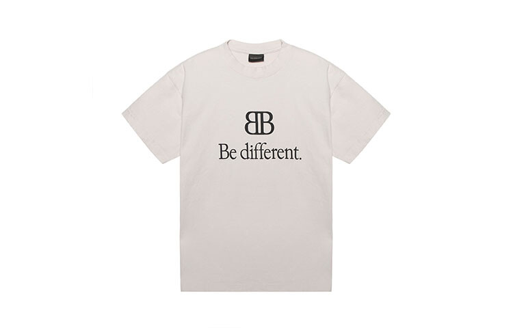 

Футболка женская Balenciaga, бело-серый