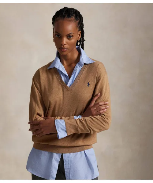 

Свитер Regular fit Polo Ralph Lauren, бежевый