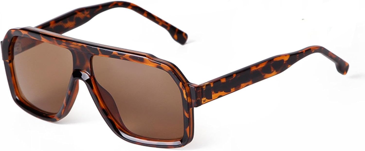 

Ретро большие солнцезащитные очки для женщин с защитой от УФ-излучения UV400, плоская верхняя часть, черные, винтажные очки-пилот с квадратным градиентом, солнцезащитные очки для женщин и мужчин WNCKSQ, C7